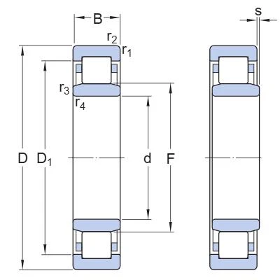 NU 322 ECM bearing NU 322 ECM bearing